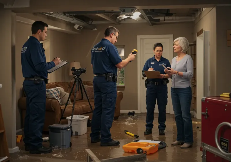 Water Damage Assessment and Insurance Documentation process in Forest, OH